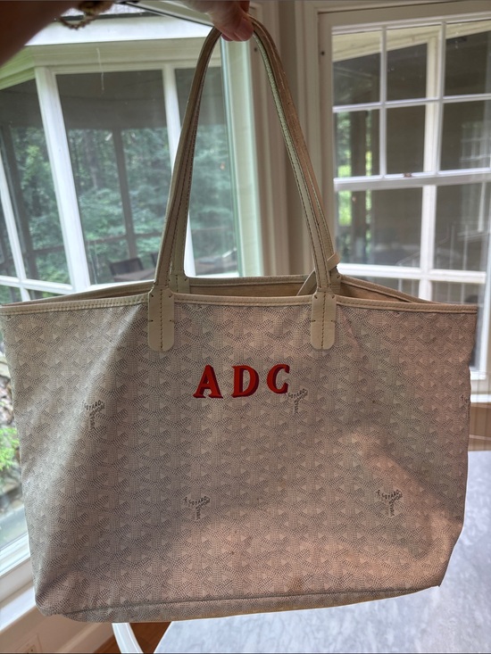 Goyard Handbags - Goyard St Louis PM White canvas with monogram and wallet attachment